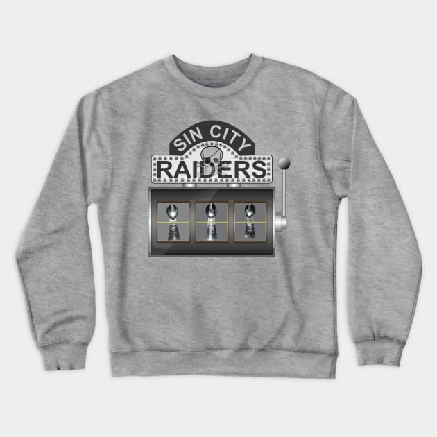 Raiders Slot Crewneck Sweatshirt by Cavalrysword